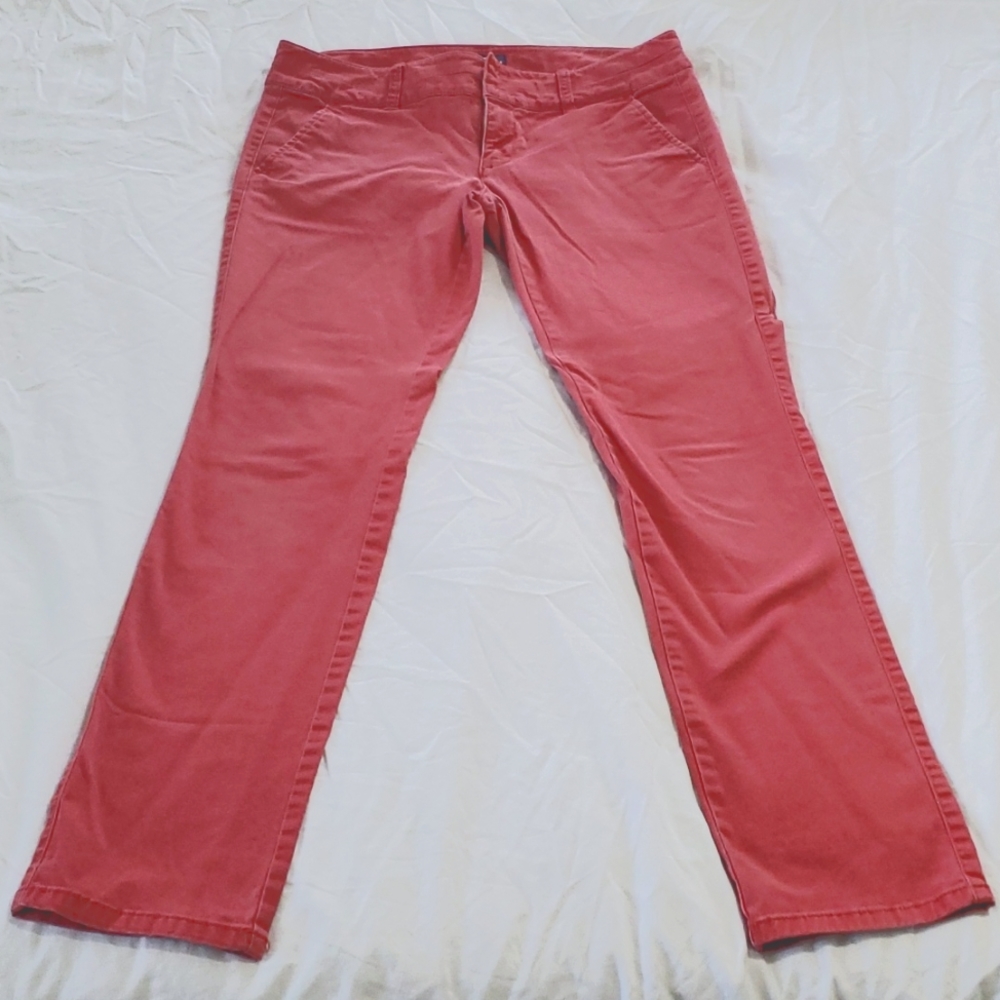 American Eagle Pink Skinny Stretch Pants Size 6